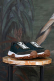 Sneakers Drift Traile Camper di colore Vibram Meteor Green Jersey da uomo