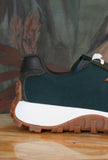 Sneakers Drift Traile Camper di colore Vibram Meteor Green Jersey da uomo