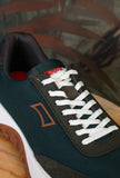 Sneakers Drift Traile Camper di colore Vibram Meteor Green Jersey da uomo