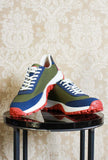 Senaekrs drift trail di camper lab con suola vibram color military green uomo ss24