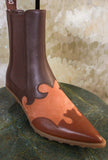 Stivaletto Texas Anita di Camper in morbida pelle nella calda tonalità Chestnut-Brown da Donna