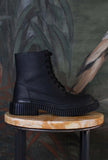Stivaletto Anfibio Pix Berlin Nubuck Black
