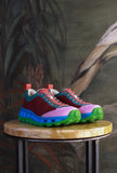 Camper e Sunnei presentano la nuova sneakers pelotissima ultraleggera con tomaia knit turquoise