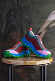 Camper e Sunnei presentano la nuova sneakers pelotissima ultraleggera con tomaia knit turquoise