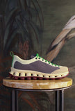 Dalla  nuova collab tra camper e sunnei nasce la sneakers pelotissima ultralegera yellow