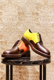 scarpa derby stringata twins multicolor di camper lab da uomo