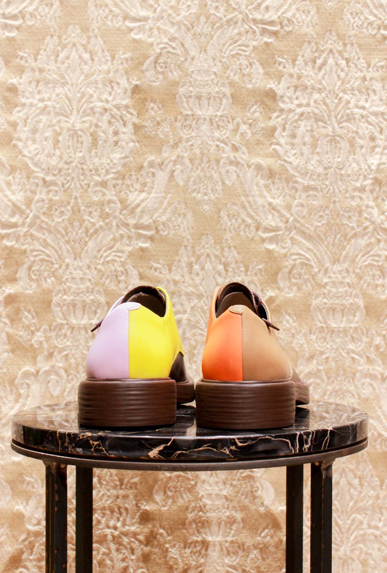 scarpa derby stringata twins multicolor di camper lab da uomo