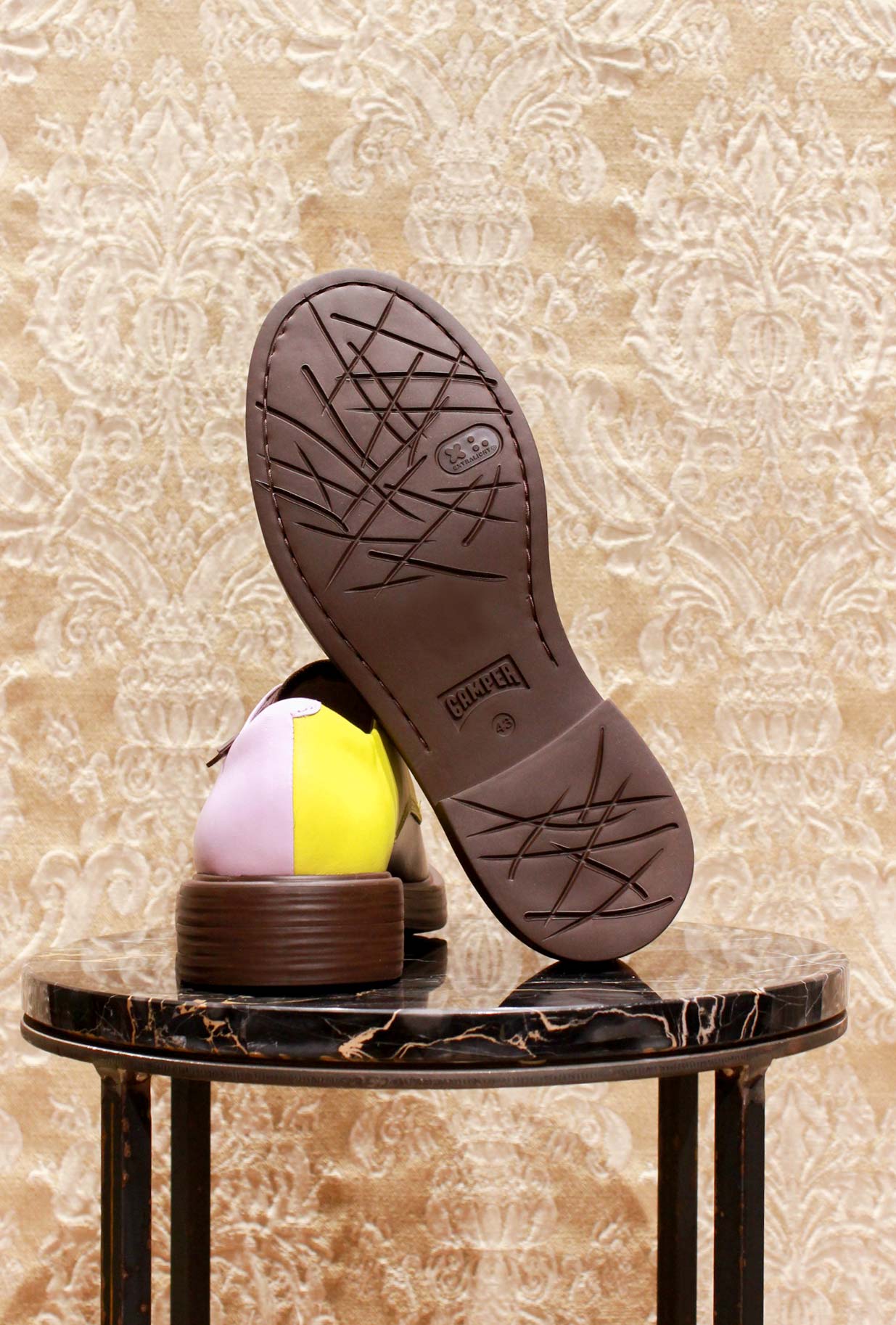 scarpa derby stringata twins multicolor di camper lab da uomo