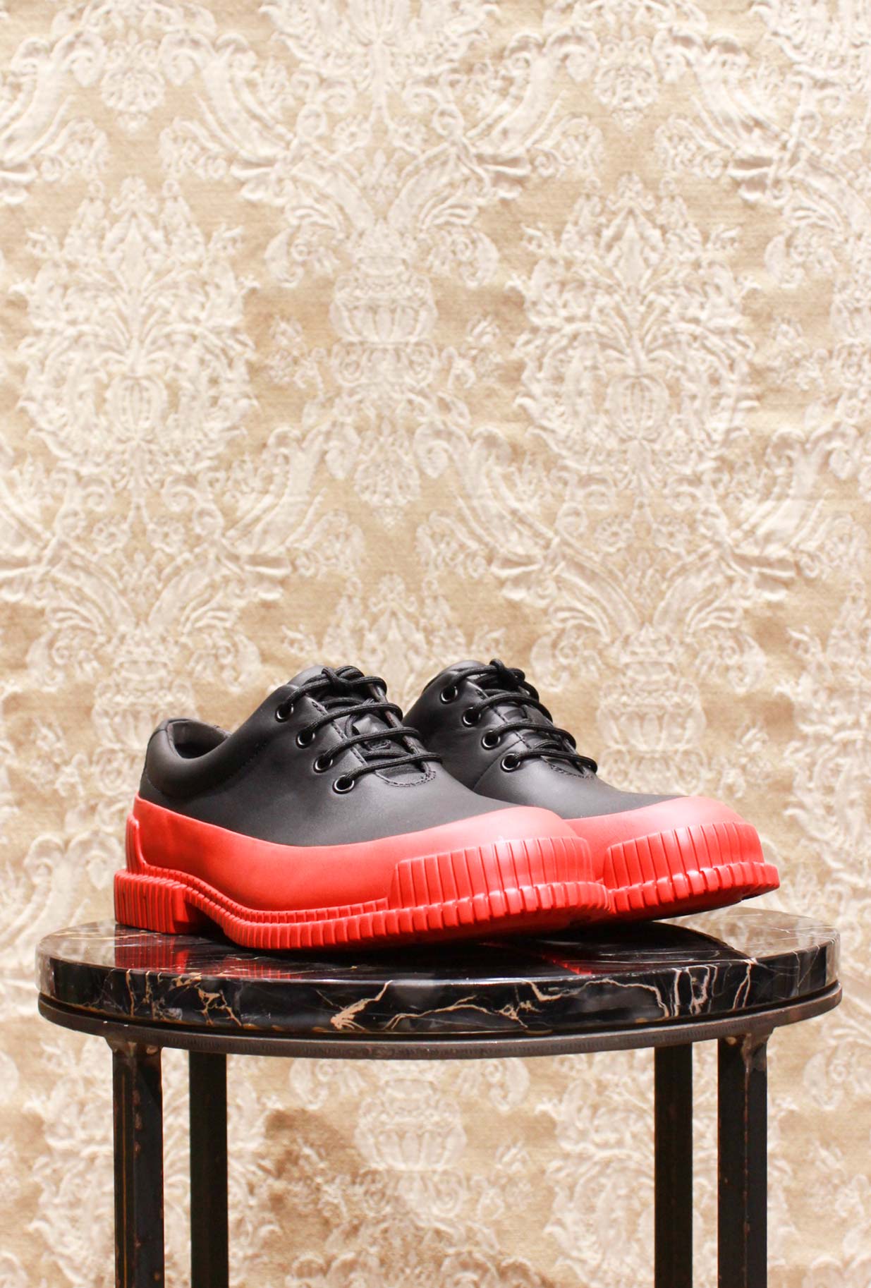 Camper Uomo Scarpa Stringata Pix Red-Black Galax Sarzana