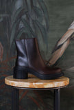 Camper Burgundy “Pix London” leggerezza flessibilità impareggiabile stivaletto Donna look