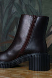 Camper Burgundy “Pix London” leggerezza flessibilità impareggiabile stivaletto Donna look