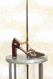 Décolleté Awear di Chie Mihara realizzate in pregiata pelle nell’elegante nuance Olive Drab da Donna