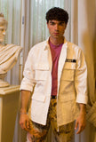 chesapeake's Uomo Giacca Korpela US Navy Off-White