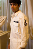 chesapeake's Uomo Giacca Korpela US Navy Off-White