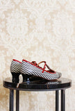 Chie Mihara nuova ballerina Hetuse fantasia optical fuego con tacco 035 fw24