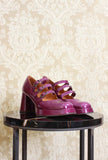 Décolleté di Chie MIhara Katya con plateau e tacco 075mm color maserati purple