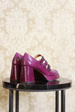 Décolleté di Chie MIhara Katya con plateau e tacco 075mm color maserati purple