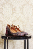 Chie Mihara Décolleté Vrape tacco 055 fantasia paisley purple