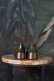 Chie Mihara Reni Day to Night Luminosa  morbida pelle vernice Olive Laminated Gold