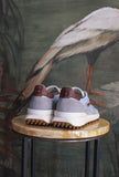 Sneaker ATHLETA ivory Light Sky di D.A.T.E. prende ispirazione dalle iconiche running degli anni ’70