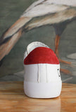 Sneakers Hill Low Vintage Calf Ivory-Red di D.A.T.E. 