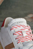 Sneakers Hill Low Vintage Calf Ivory-Red di D.A.T.E. 