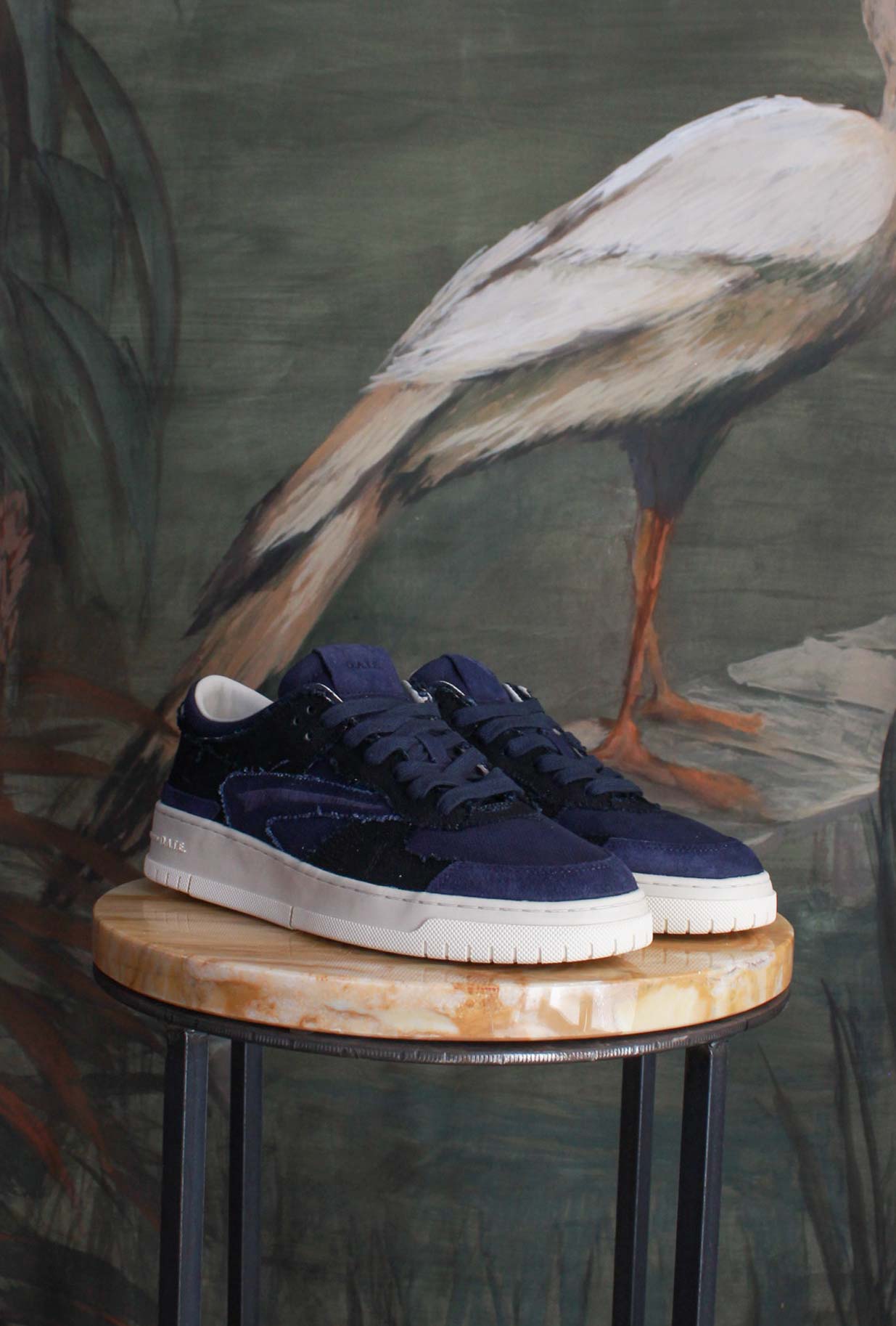 Sneaker Torneo Fringed di D.A.T.E. combina estetica minimal e spirito sporty-chic