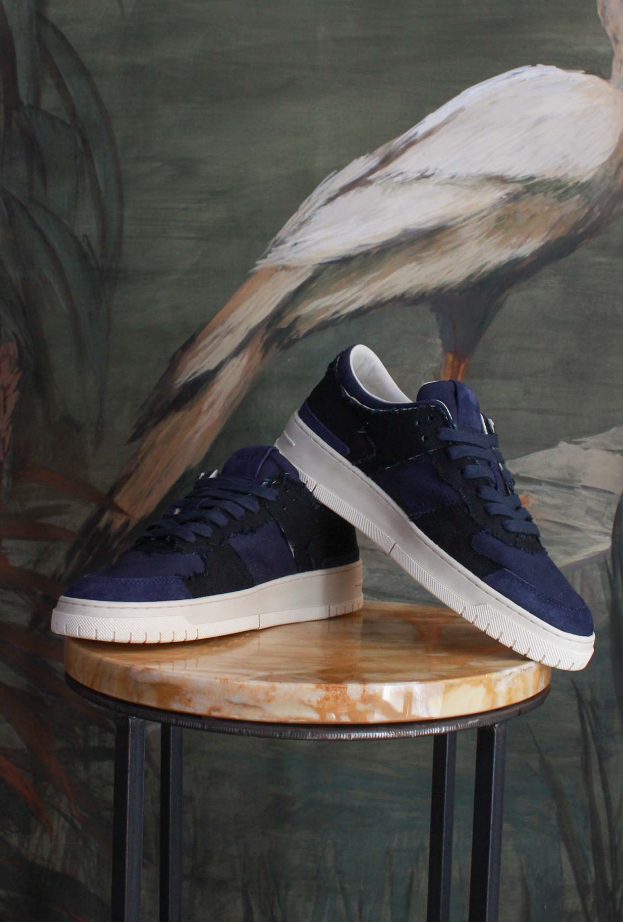 Sneaker Torneo Fringed di D.A.T.E. combina estetica minimal e spirito sporty-chic