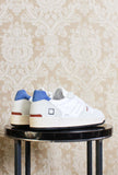 Sneakers D.A.T.E. Uomo court 2.0 in nylon color white bluette pe24