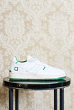 Sneakers Court 2.0 by D.A.T.E. Uomo nell'esclusiva variante Nylon White Green