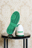 Sneakers Court 2.0 by D.A.T.E. Uomo nell'esclusiva variante Nylon White Green