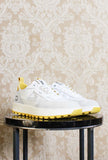 Sneaker D.A.T.E. kdue da uomo color white yellow primavera estate 24