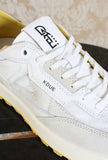 Sneaker D.A.T.E. kdue da uomo color white yellow primavera estate 24