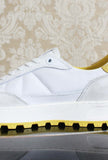 Sneaker D.A.T.E. kdue da uomo color white yellow primavera estate 24