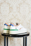 Nuova sneakers torneo da uomo della maison date sneakers nella colorazione white beige