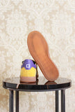 Nuova Sporty sneakers di DATE modello gazzelle in velluto yellow da donna fw23