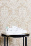 D.A.T.E. Sneakers donna nuova hill low vintage calf color white mint pe24