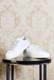 D.A.T.E. Sneakers donna nuova hill low vintage calf color white mint pe24