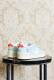 Date sneakers torneo da donna bicolor nelle nuances primaverili white and water