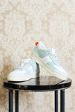 Date sneakers torneo da donna bicolor nelle nuances primaverili white and water