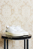 DATE Sneakers Torneo da donna in pelle color shiny white beige primavera estate 24