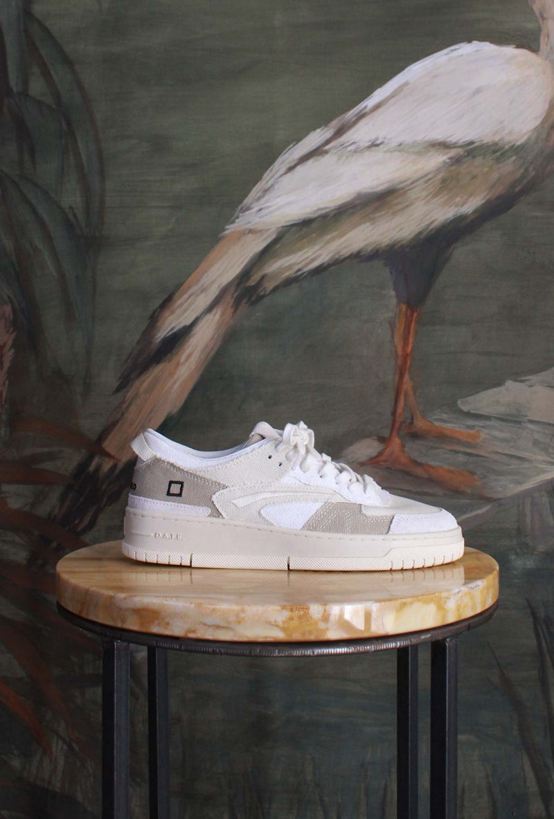 Sneakers Torneo Fringed di D.A.T.E. combinano estetica minimal e spirito sporty-chic da Donna