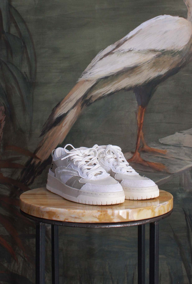Sneakers Torneo Fringed di D.A.T.E. combinano estetica minimal e spirito sporty-chic da Donna