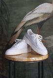 Sneakers Torneo Pure Studs White di D.A.T.E. combinano estetica minimal e spirito sporty-chic da Donna