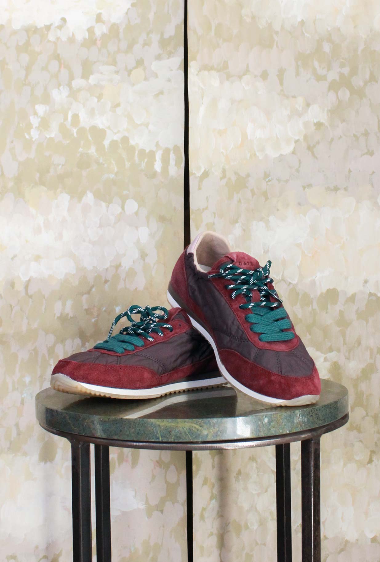 Sneaker Athleta Ballet di D.A.T.E. scarpe da corsa running in nylon con inserti in suede nella profonda tonalità Brown da Donna