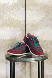 Sneaker Athleta Ballet di D.A.T.E. scarpe da corsa running in nylon con inserti in suede nella profonda tonalità Brown da Donna