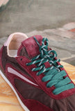 Sneaker Athleta Ballet di D.A.T.E. scarpe da corsa running in nylon con inserti in suede nella profonda tonalità Brown da Donna