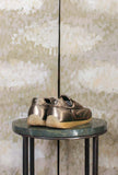 Sneaker Athleta Ballet di D.A.T.E. scarpe  anni ‘60 con finitura laminata color Bronze da Donna