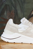 D.A.T.E. design audace sneakers Fuga della Maison Chunky 70’s natural speciale dall’inedito teddy FUGA scarpa running