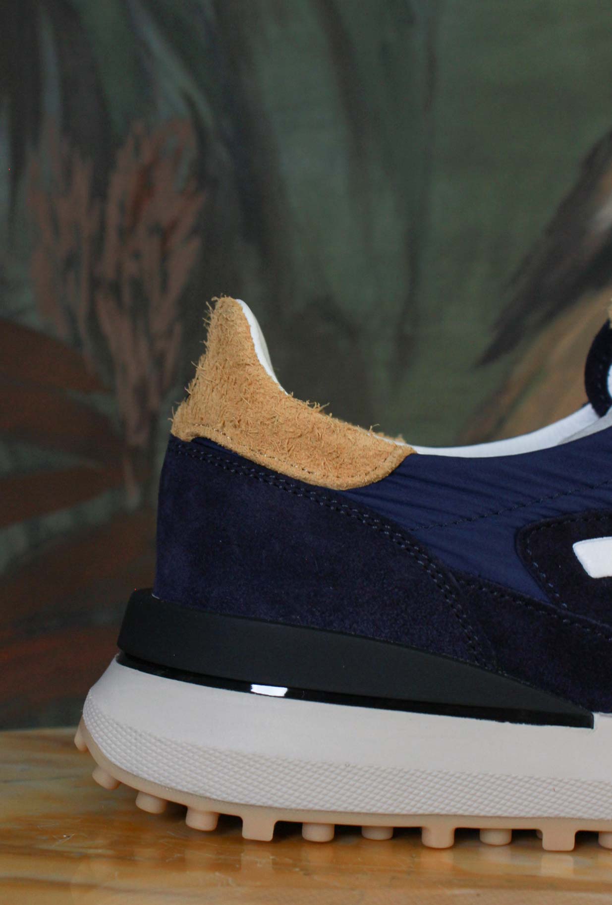 Date sneakers 70’s una running leggera e confortevole stile ricercato e dinamico ATHLETA versatili ed elegant nylon Blue 